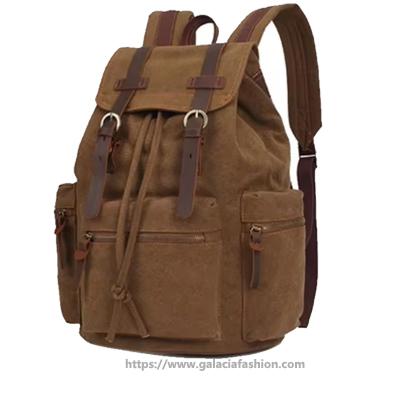 Casual Laptop Canvas Backpack
